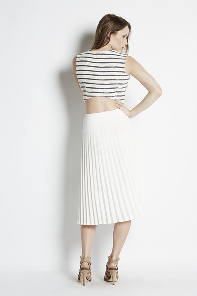 J.O.A. Woven Crop Top J.O.A. Woven Crop Top