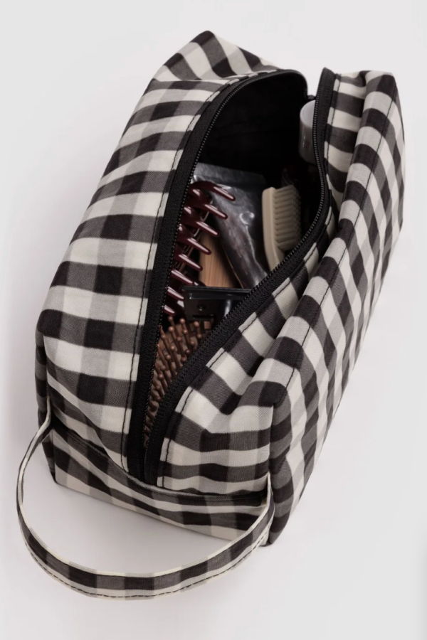 BAGGU Gingham Dopp Kit