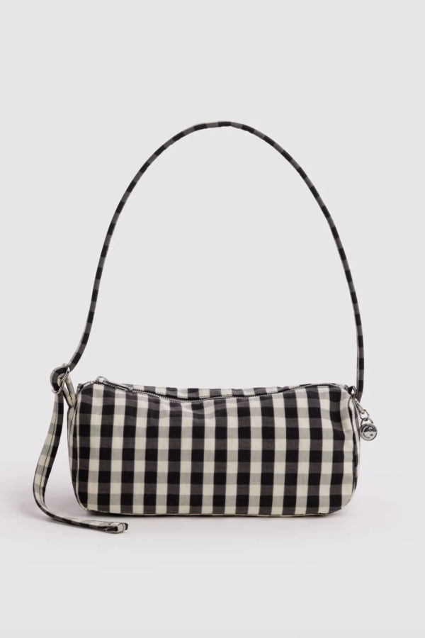BAGGU Gingham Nylon Loaf Bag