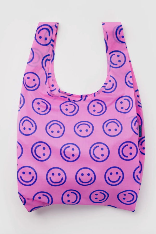 BAGGU Pink Happy Standard Bag