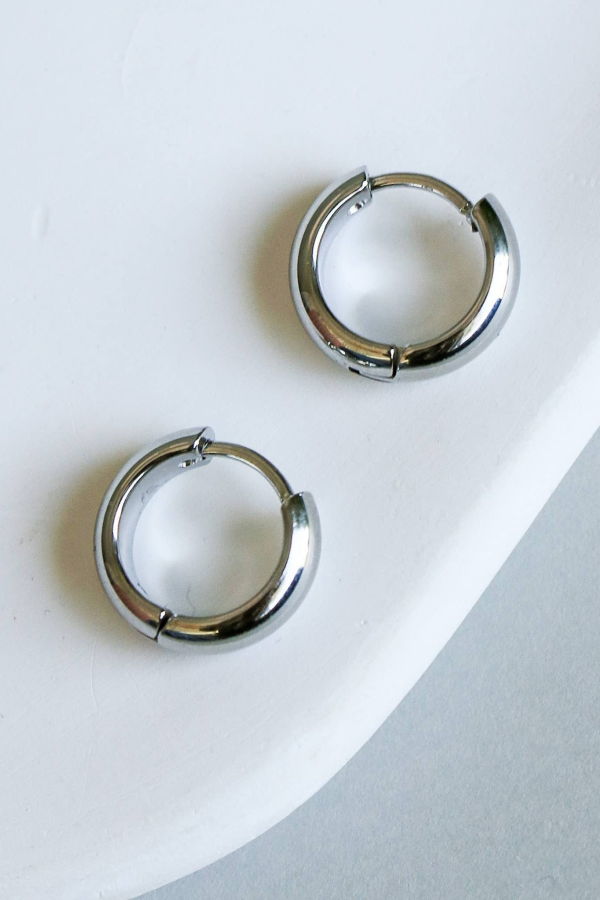 Horace Jewelry Cercia Hoops - 12mm