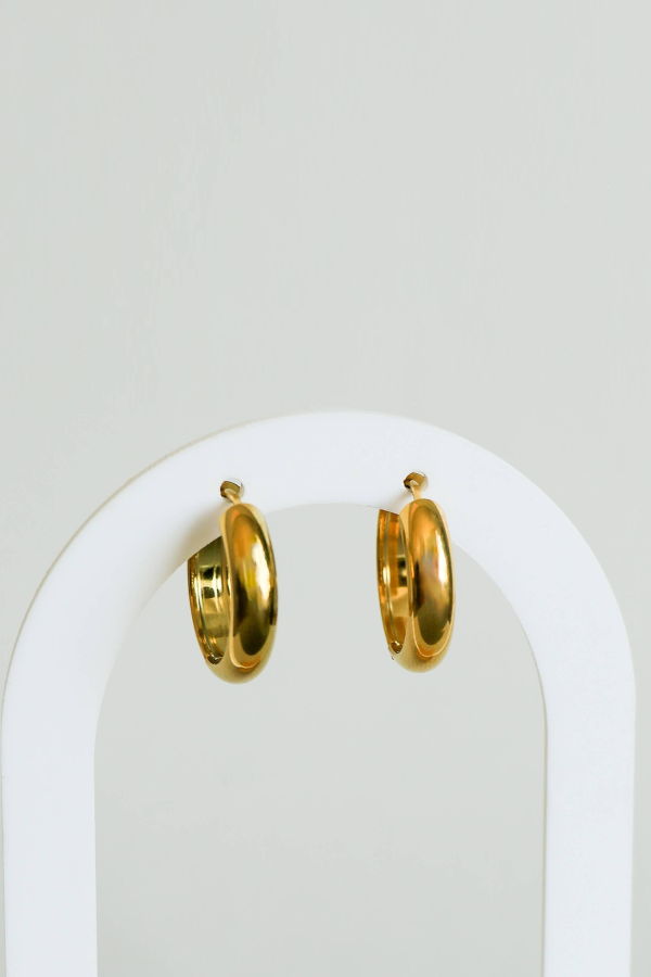 Horace Jewelry Cercio 15mm Hoops