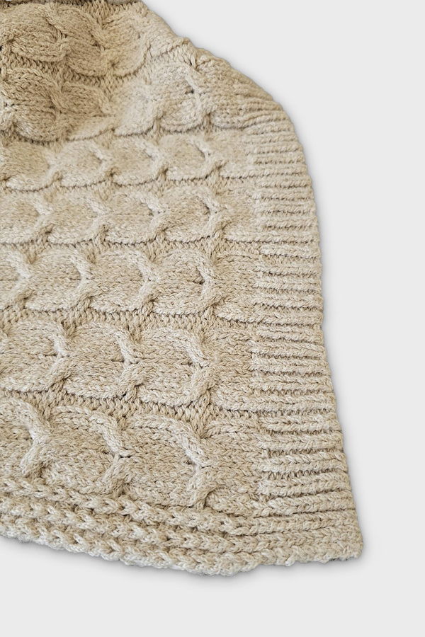 Purple Nest Design Muru Collection Cable Throw