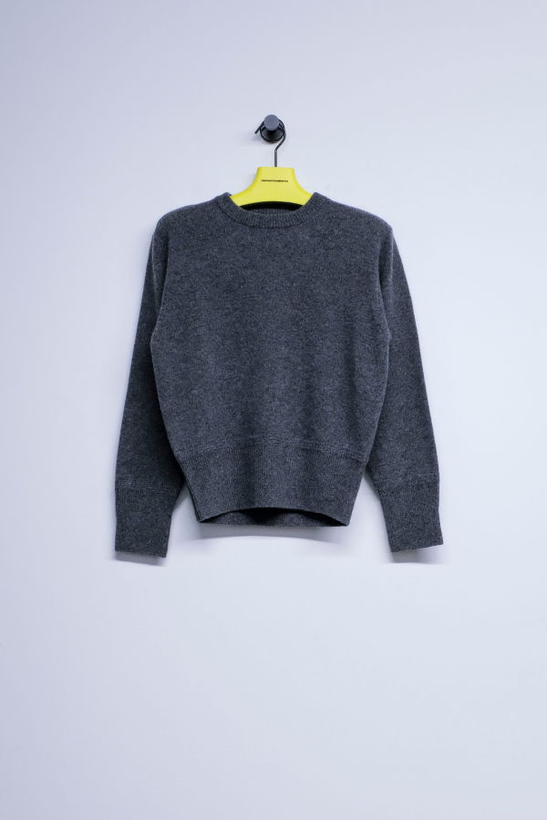 Taiga Takahashi Lot.507 Wool & Cashmere Athletic Crewneck Sweater