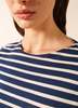 Saint James Etrille II Nautical Striped Tee - Navy/Ecru - Thumbnail 4