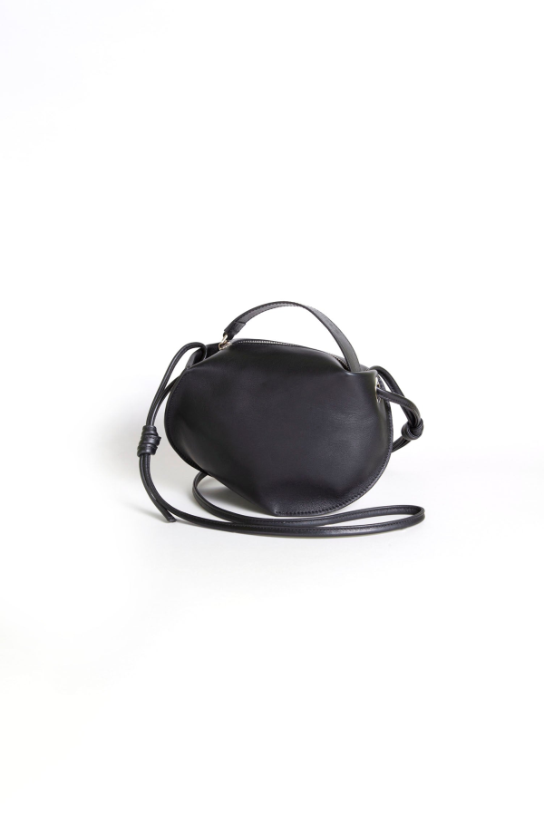 Overall Office Shell Clutch - Black