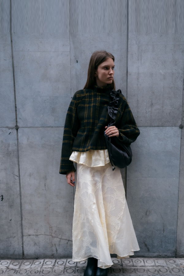 Carmen Says Buttercup Floral Midi Skirt - Butter Yellow