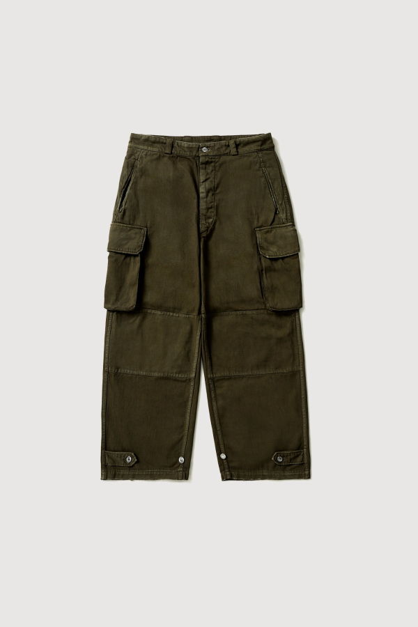 A.Presse M-47 Cargo Trousers - Olive