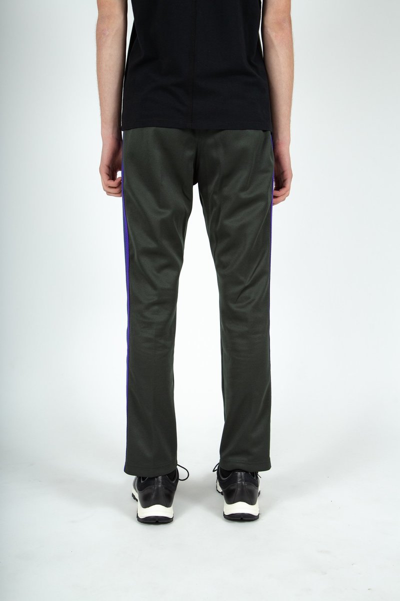 Needles Narrow Poly Smooth Track Pant - Green | Garmentory