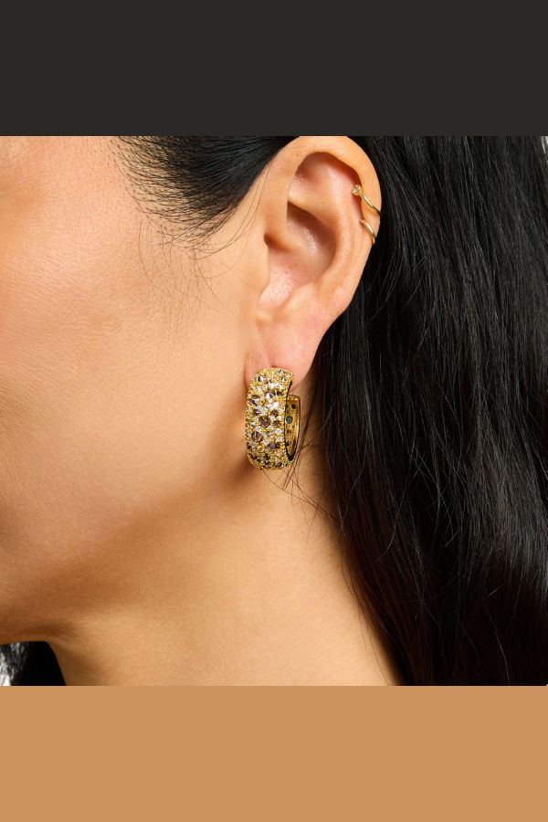 Nickho Rey Leary Hoop Earrings