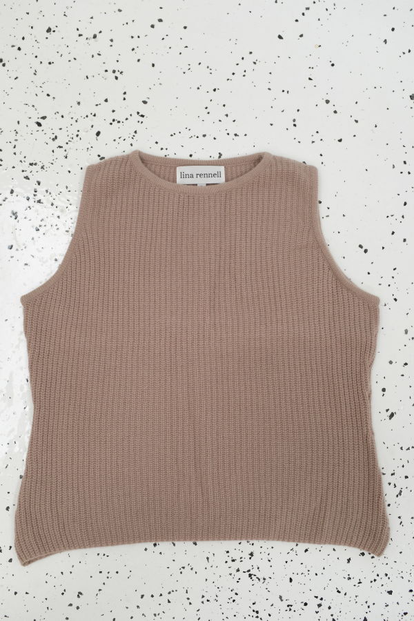 Beklina Cashmere Rib Shell Sample