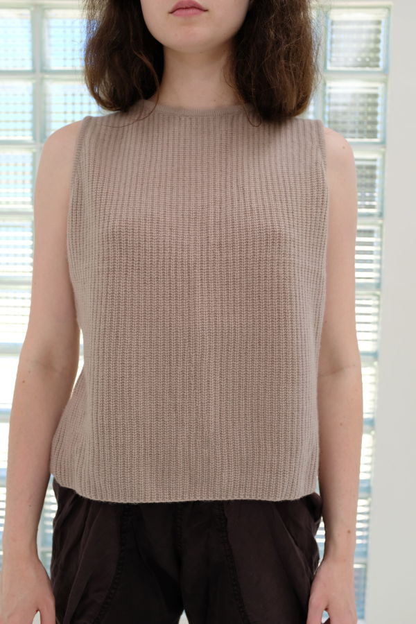 Beklina Cashmere Rib Shell Sample