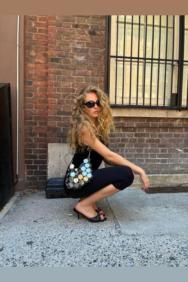 MAS1 Ch Acero + Metal Chain Bag