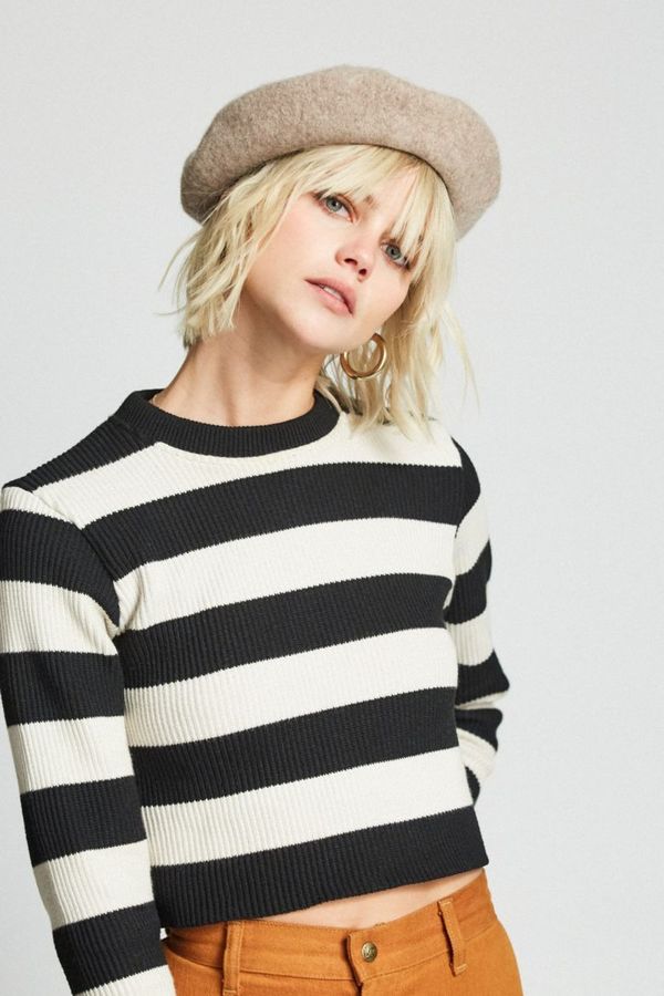 Brixton Audrey Beret - Heather Natural