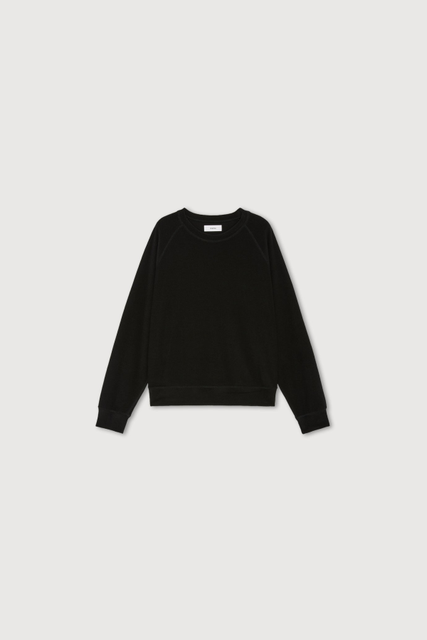 Markaware Crew Neck Raglan Sweatshirt - Black