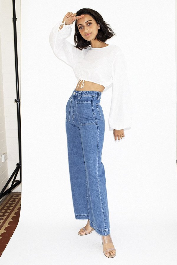 Rollas Sailor Jeans - Crystal Blue 