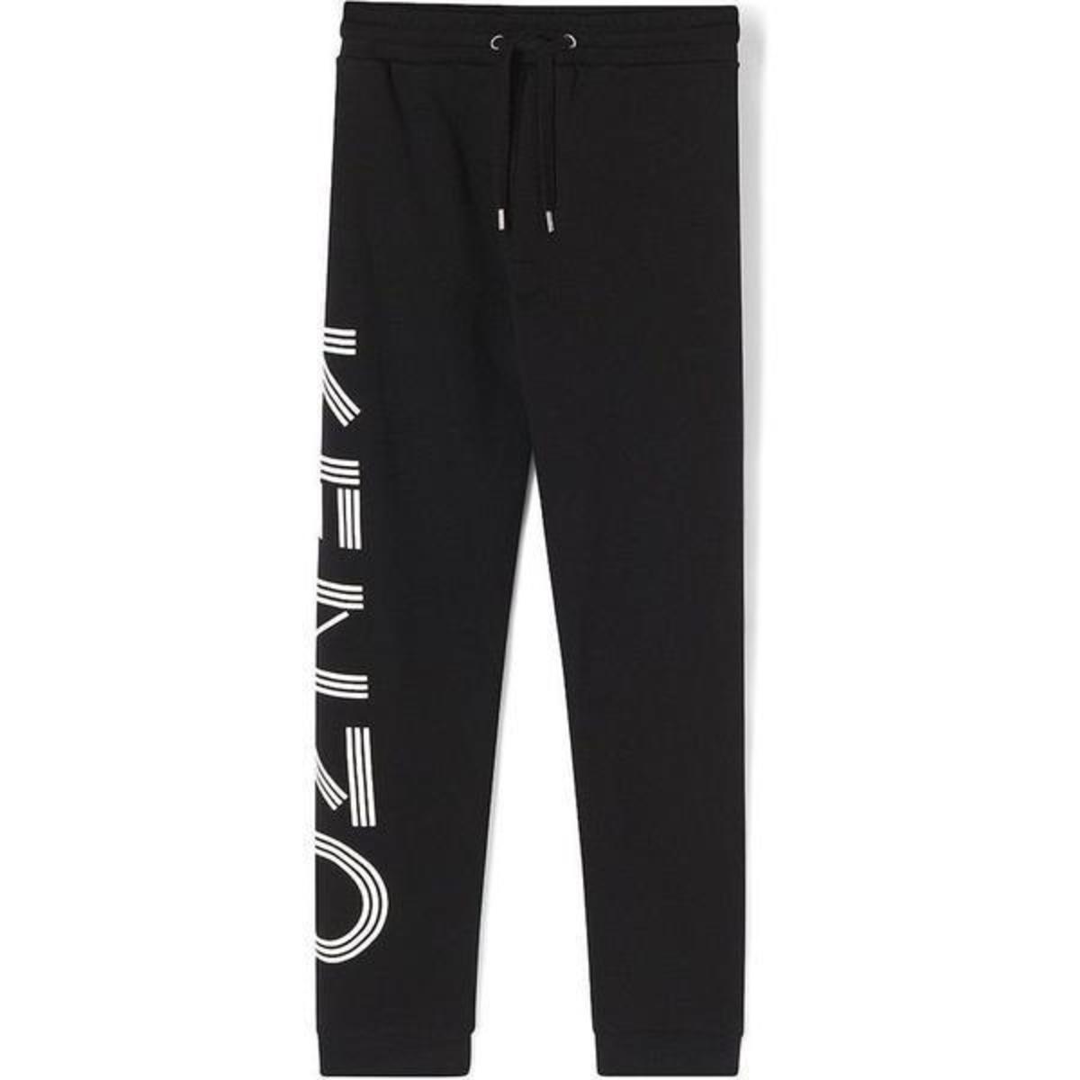 パンツ KENZO Black Cotton Joggers Kenzo Men's Brushed Cotton Sweatpants () IFCHIC.COM