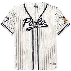 POLO RALPH LAUREN Polo Bear Baseball Jersey, White | Garmentory