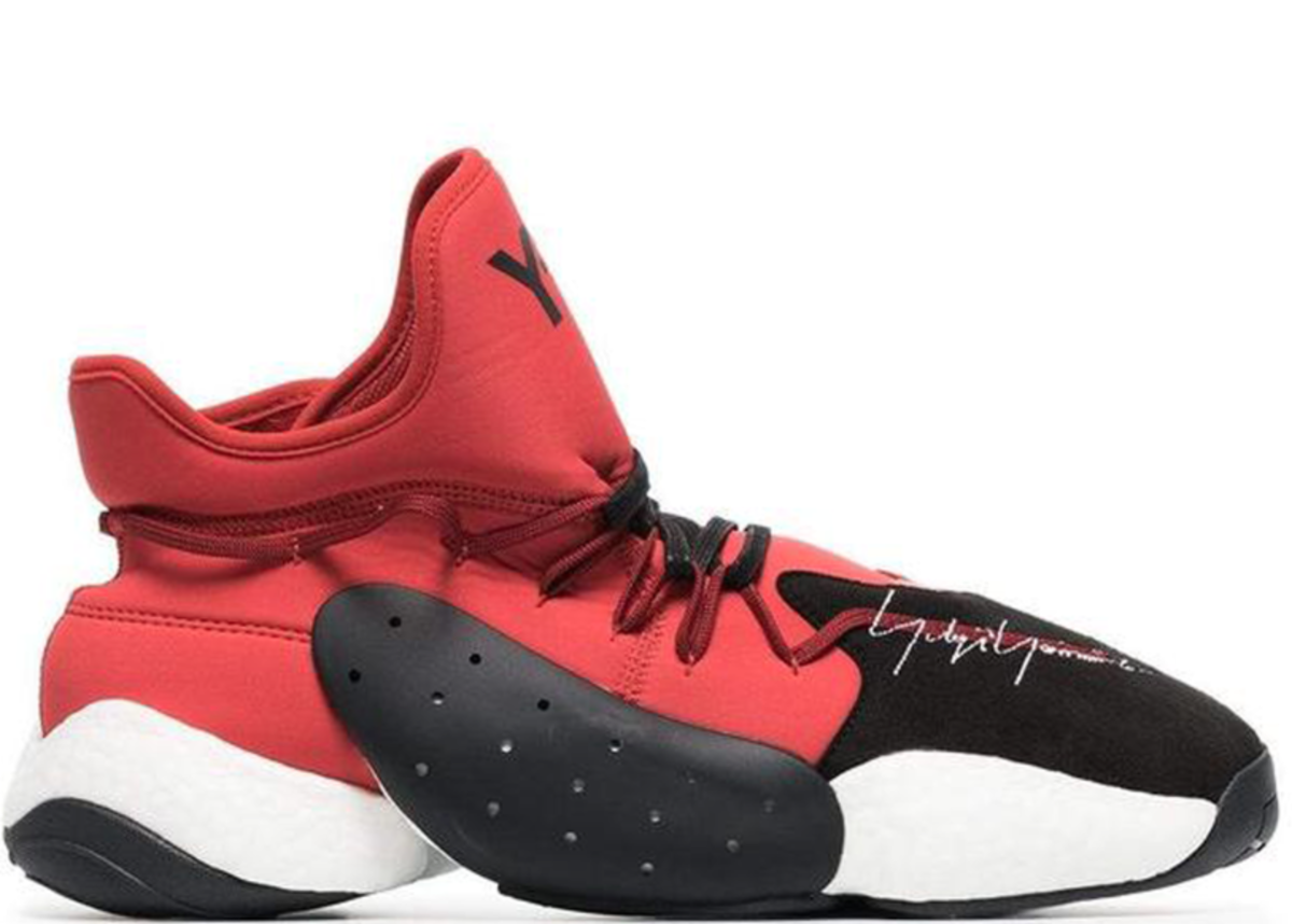 Y-3 BYW BBall Boost Sneaker - Red - Image 1 of 6