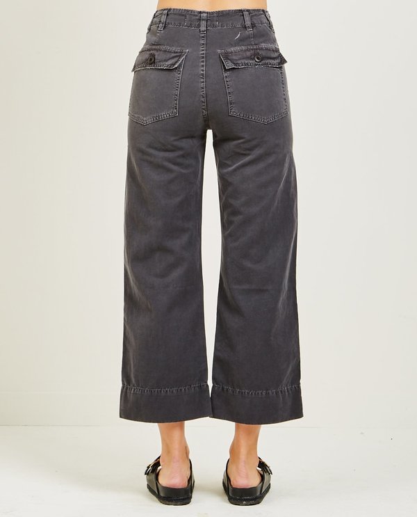 amo denim ARMY WIDE LEG PANT - WASHED 