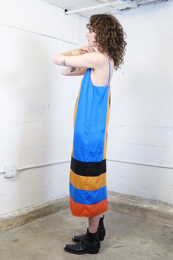 Mara Hoffman Tallulah Dress - Domino Colorblock | Garmentory