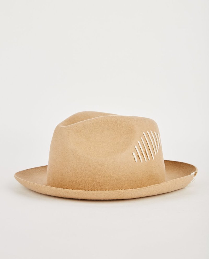 Don Paris Leon Scarcity Wool Hat - Beige | Garmentory