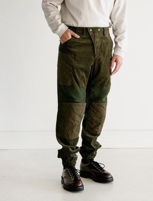 Engineered Garments Moto Pant - Olive | Garmentory