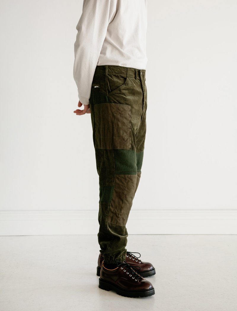 パンツ ENGINEERED GARMENTS MOTO PANT CORDUROY Engineered Garments Moto Pant - Olive | Garmentory