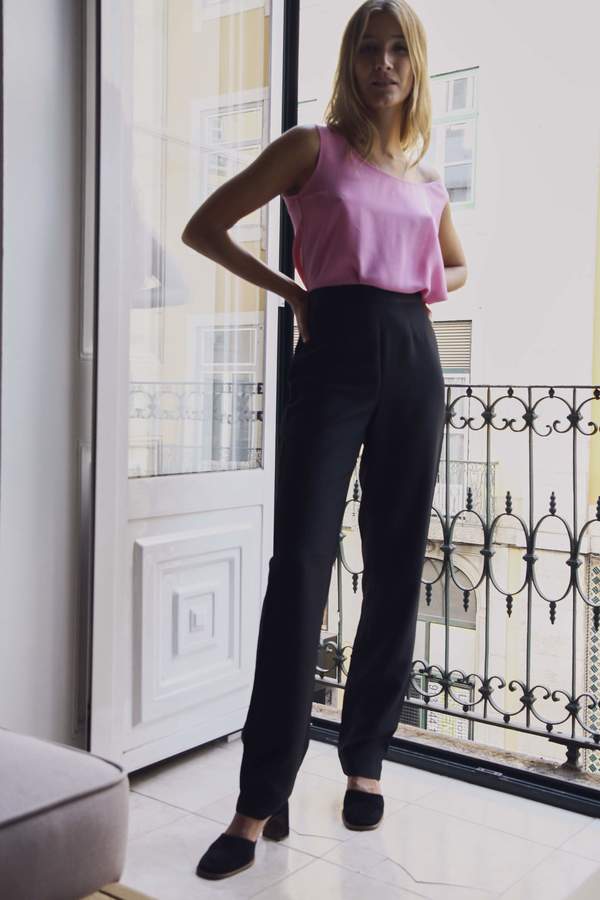 Bird On A Wire Vintage Silk Camisole - Bubblegum Bird On A Wire Vintage Silk Camisole - Bubblegum