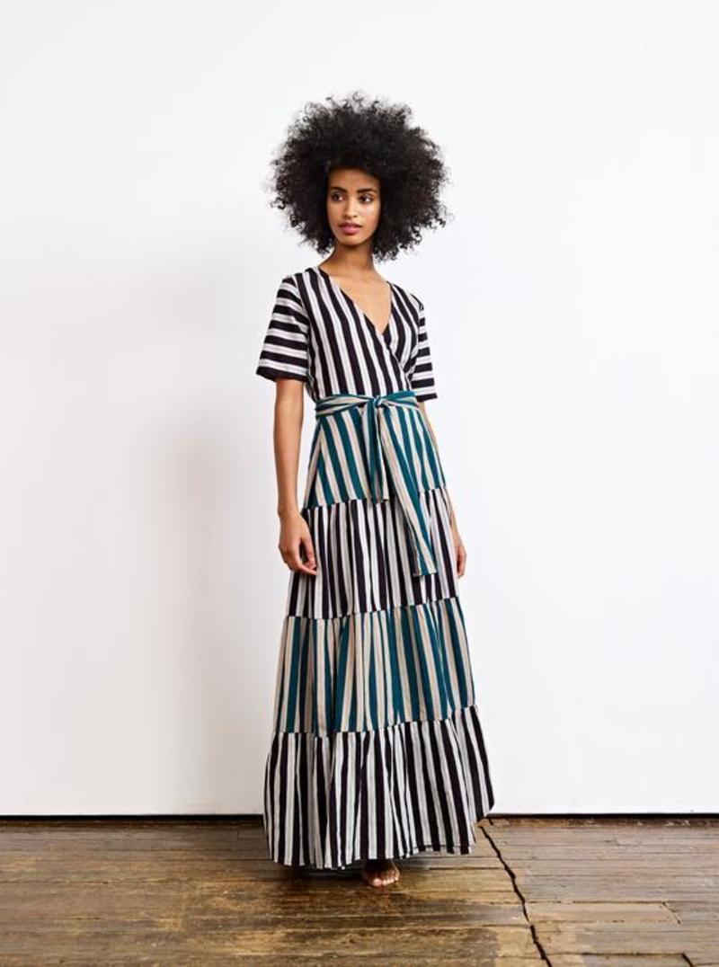 belt for maxi dress Halter Floral Print Tied Belt Waist Maxi Dress