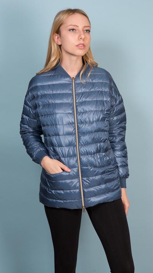 Herno Bomber Jacket Light Blue Garmentory