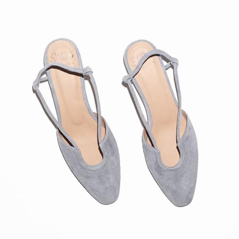 No.6 Esme Horseshoe Flats - Cloud | Garmentory