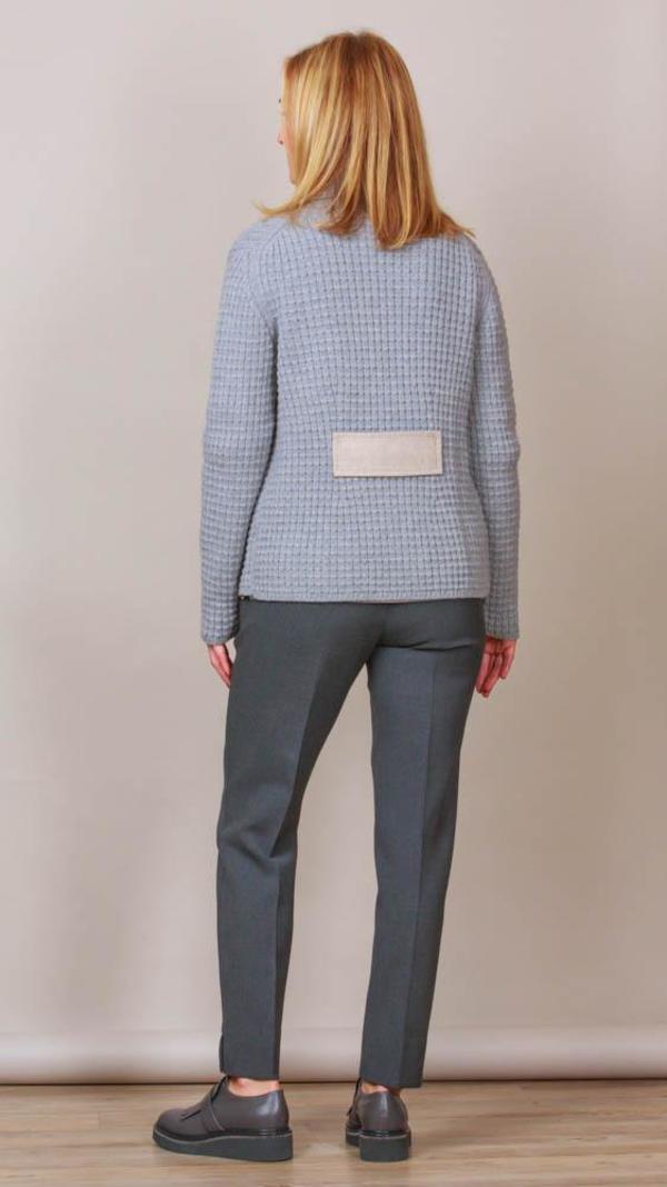 TONET Heavy Knit Jacket - Light Grey/Beige TONET Heavy Knit Jacket - Light Grey/Beige