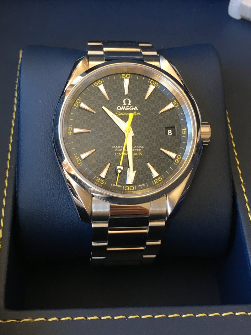 Omega Pre Owned Seamaster James Bond 007 Aqua Terra 150M Limited