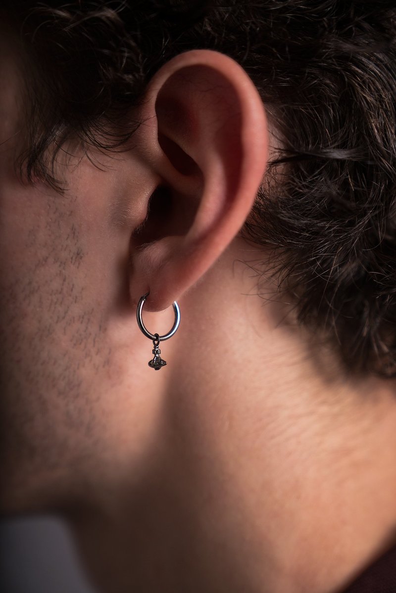 Vivienne Westwood Man Single Hoop Earring | Garmentory