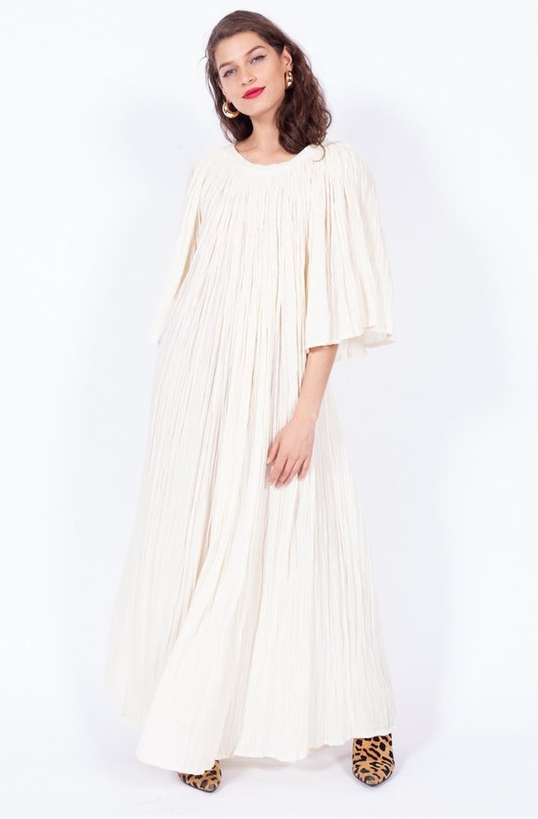 sachin and babi light blue dress Elegant A-Line Empire Strapless Pleated Maxi Chiffon Dresses with Scarf, Champagne main image 1