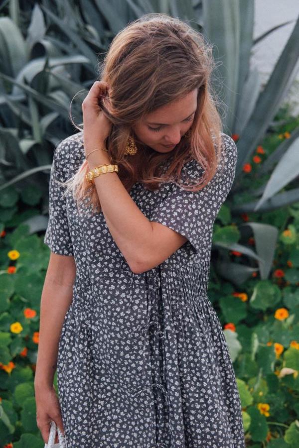 Caron Callahan Cotton Mica Dress - Printed | Garmentory