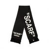 OFF-WHITE Quote Scarf - Black - Thumbnail 1