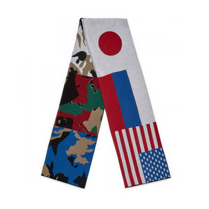 Gosha Rubchinskiy Flag scarf - Multicolor | Garmentory