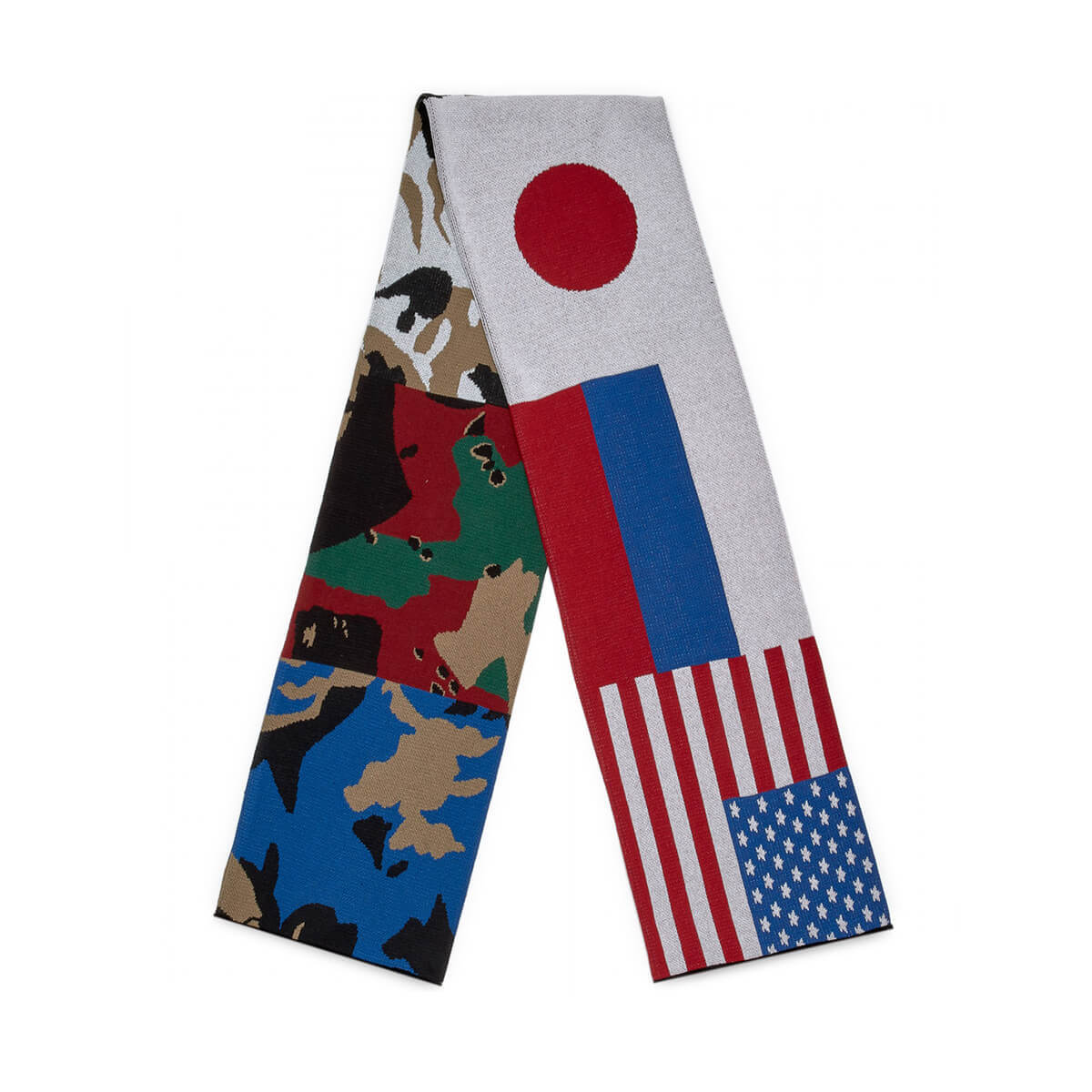 美品gosha rubchinsky 18aw flag scarf 