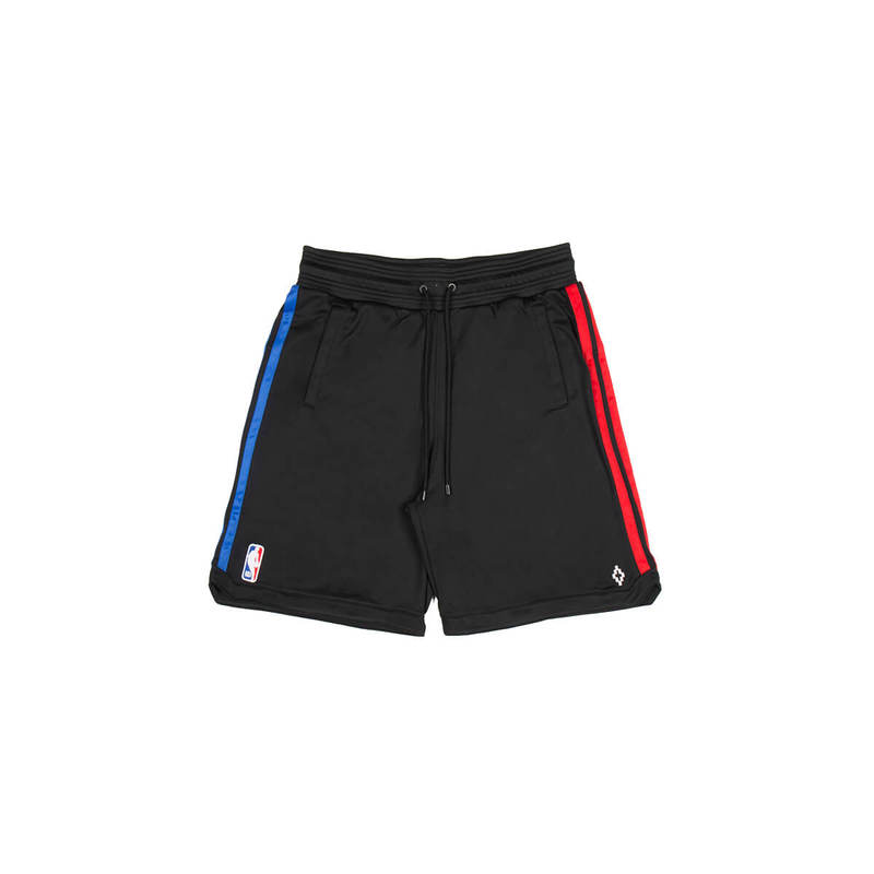 Marcelo Burlon NBA sweat shorts - Black | Garmentory