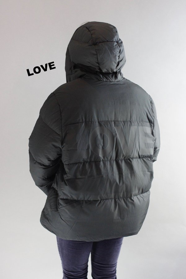 【archive】KATHARINE HAMNETT Puffy Down Love Coat Katharine Hamnett Duvetica Love Puffer Coat 2025