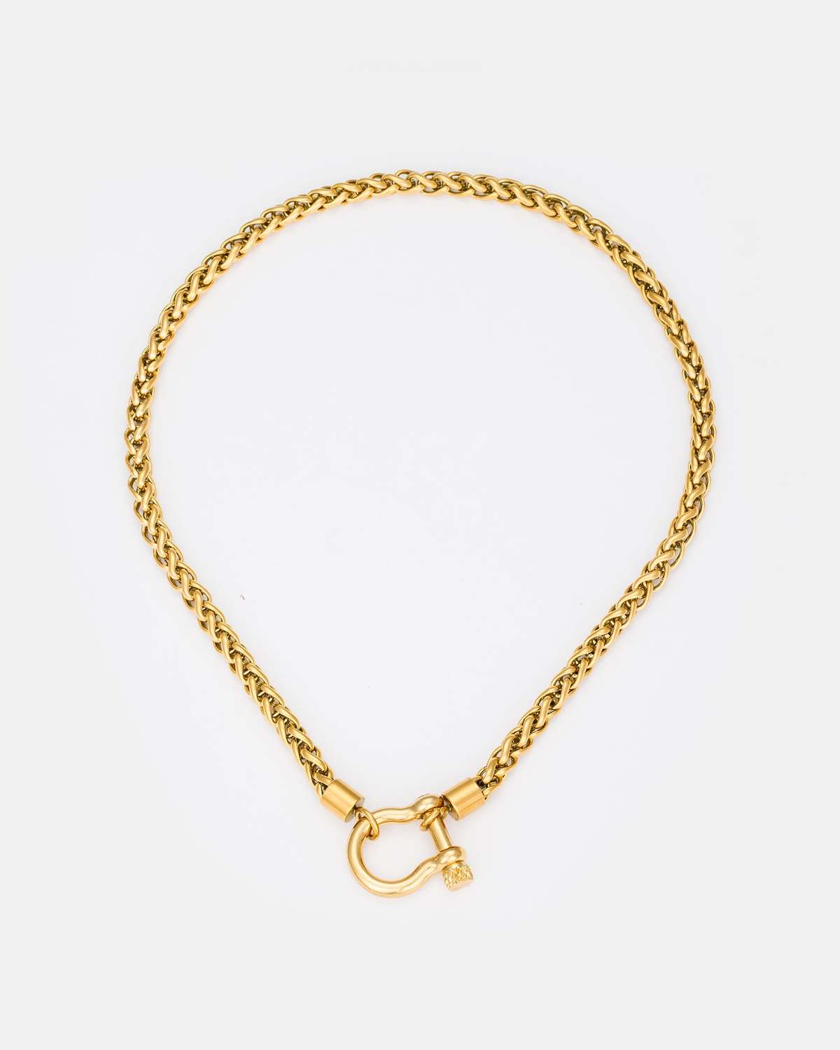 Step Chain Fancy Trendy Kybele Studio Copenhagen Chain Necklace - Gold | Garmentory