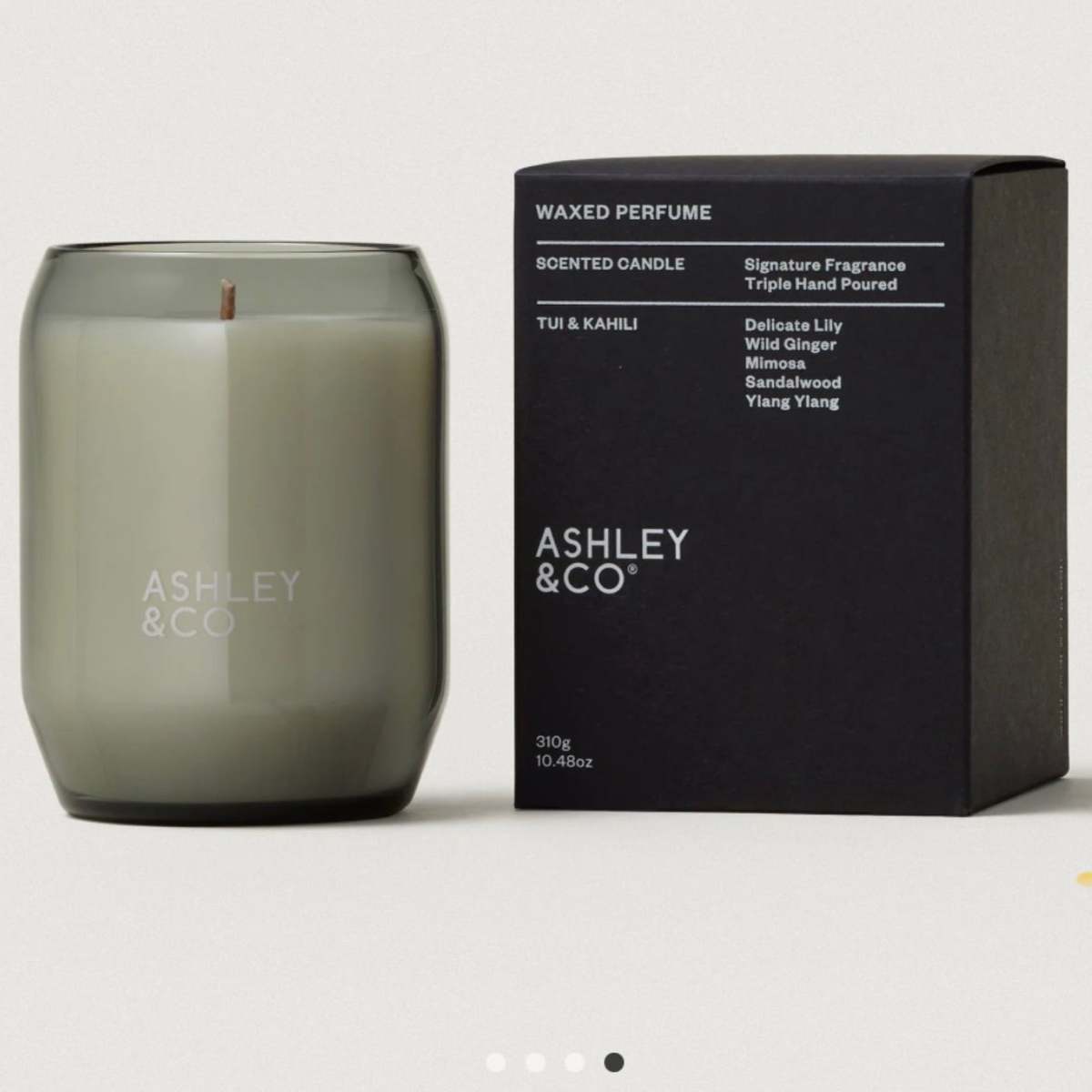 Tui Welcome London Atelier Byproduct Ashley & Co Tui & Kahili Waxed Perfume Candle ...
