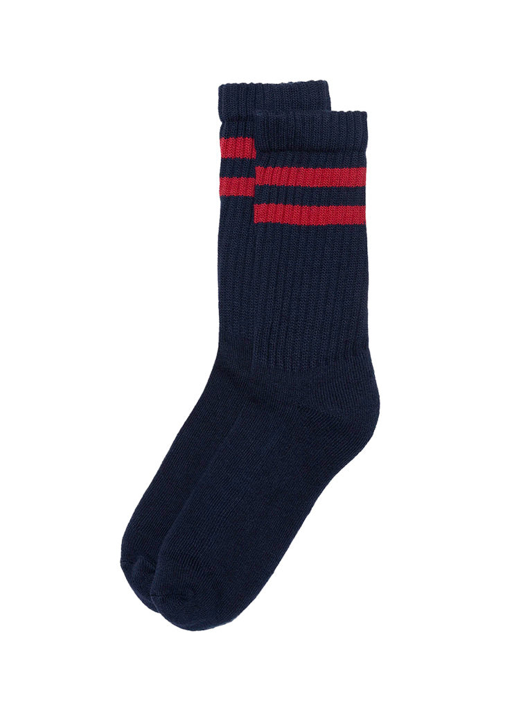 American Trench Retro Double Stripe Socks | Garmentory