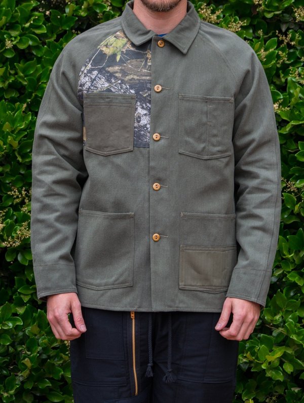 Knickerbocker Mfg. Co. x Hamid Holloman Patchwork Chore Coat Garmentory