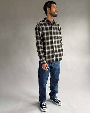 AARON LEVINE Ombre Rayon Shirt | Garmentory