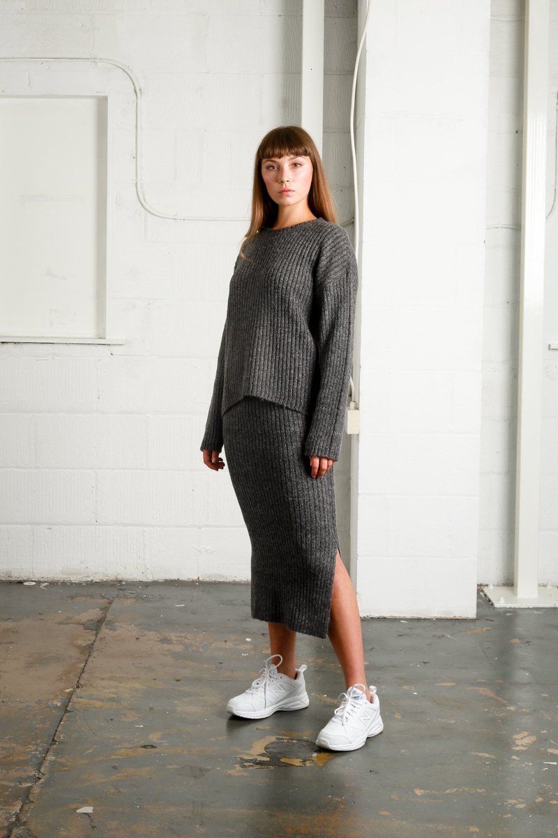 Native Youth PALLADIUM KNITTED SKIRT | Garmentory
