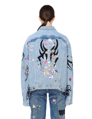 vetements oversized denim jacket