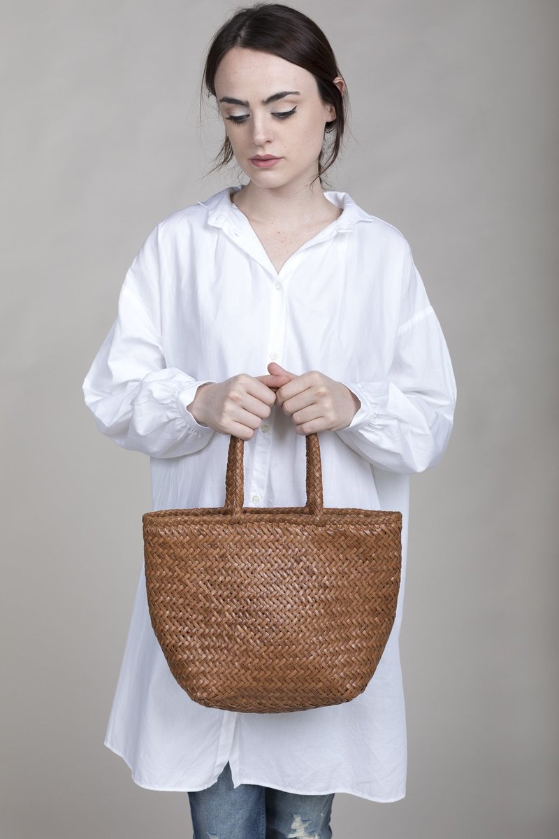 Dragon Diffusion Small Grace Basket - Tan | Garmentory